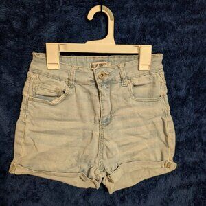 Blue Savy Women's Light Blue Jean Shorts